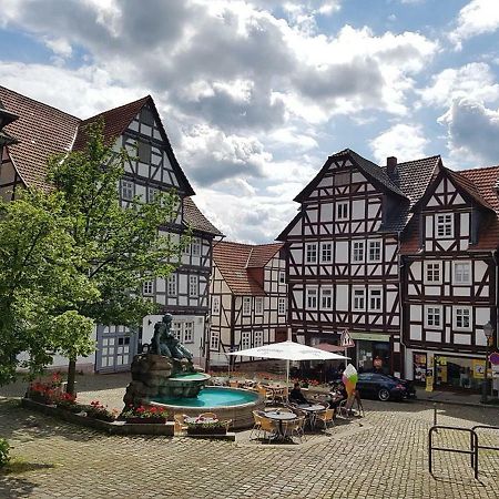 Ferienwohnung Historischer Marktplatz Spangenberg エクステリア 写真