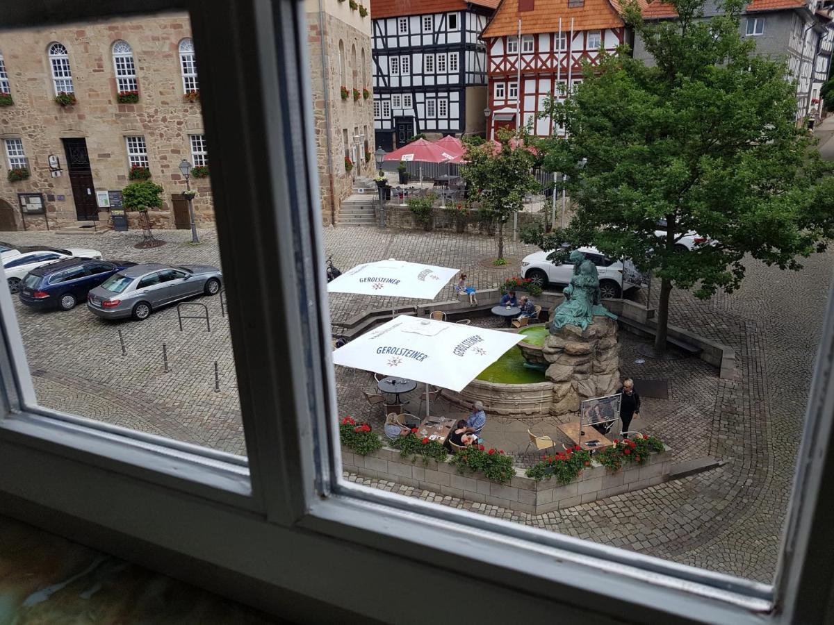 Ferienwohnung Historischer Marktplatz Spangenberg エクステリア 写真