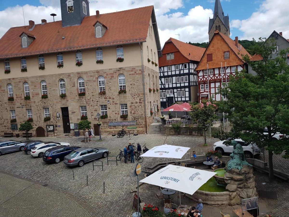 Ferienwohnung Historischer Marktplatz Spangenberg エクステリア 写真