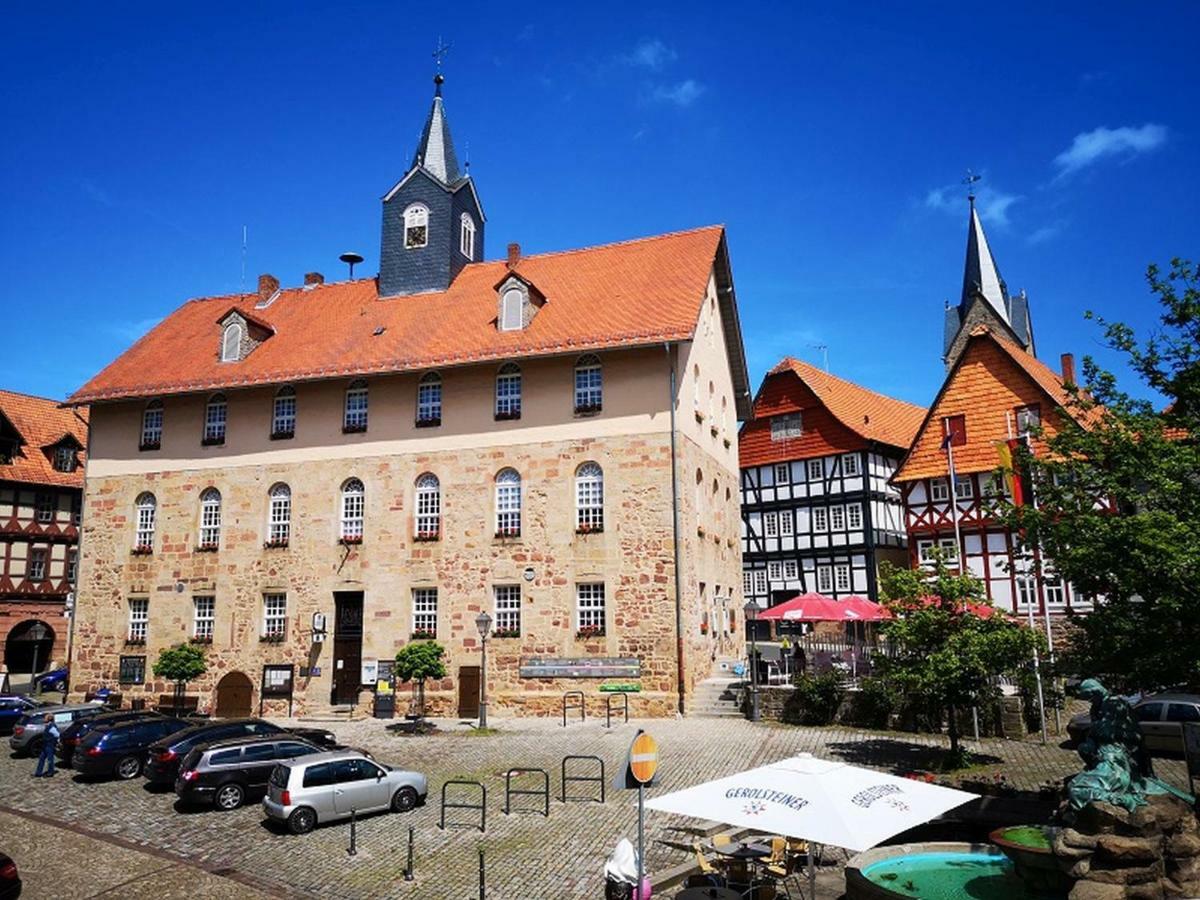 Ferienwohnung Historischer Marktplatz Spangenberg エクステリア 写真