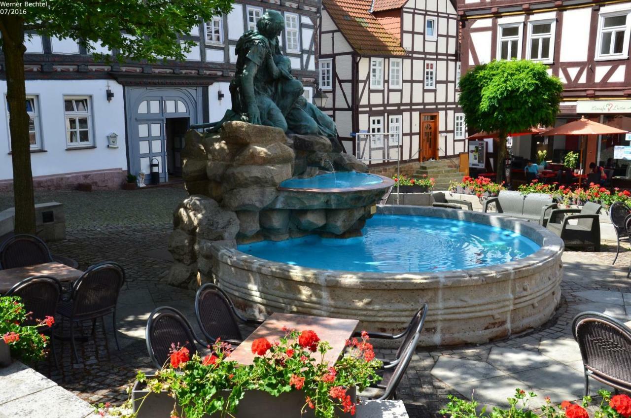 Ferienwohnung Historischer Marktplatz Spangenberg エクステリア 写真